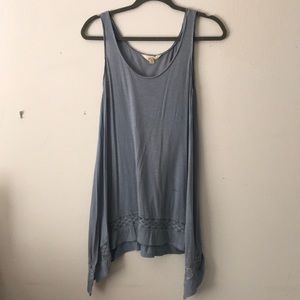 Lace Detail Tunic Tank